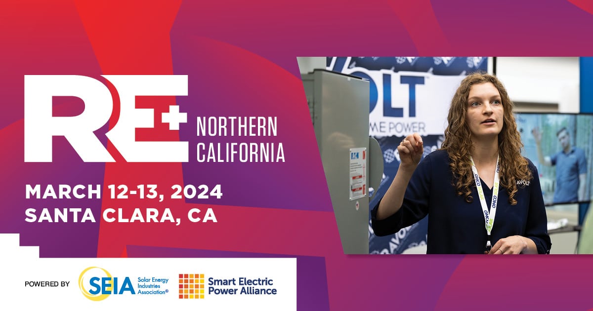 Get ready for the most exciting event in Northern California - RE+! We'll be attending this premier energy extravaganza. Let us know if you'll be at the show and would like to meet. #sustainability #solar #solarenergy #energiasolar #cleanenergy #solarpanels #renewableenergy