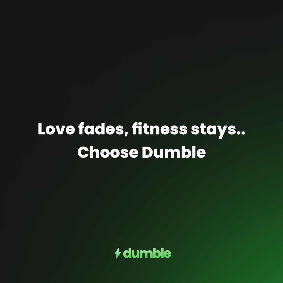 Dumble: Coming soon to help you get consistent with your gym routine.