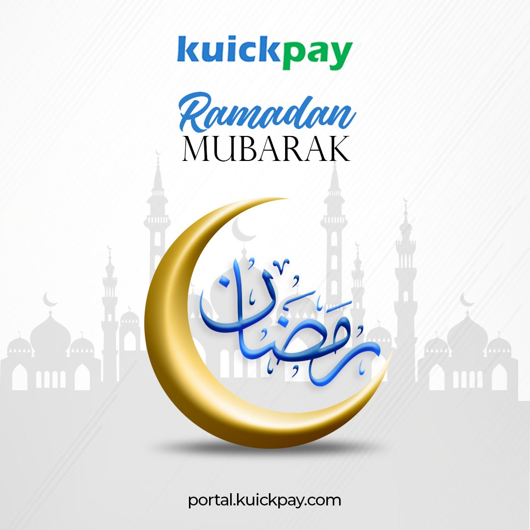 The whole team of Kuickpay is wishing you a blessed Ramadan filled with peace, joy, and spiritual growth. Ramadan Mubarak!" 🌙✨
portal.kuickpay.com
.
.
.
#Kuickpay #RamadanMubarak #Blessings #SpiritualJourney