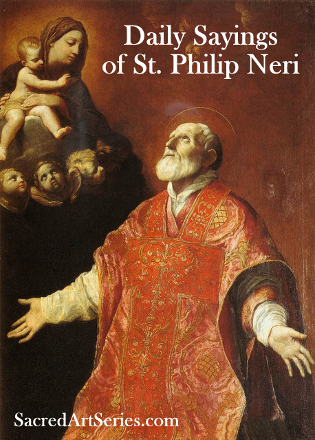 March 11: 'We must not leave off our prayers because of distractions and restlessness of mind, although it seems useless to go on with them. He who perseveres for the whole of his accustomed time, gently recalling his mind to the subject of his prayer, merits greatly.'