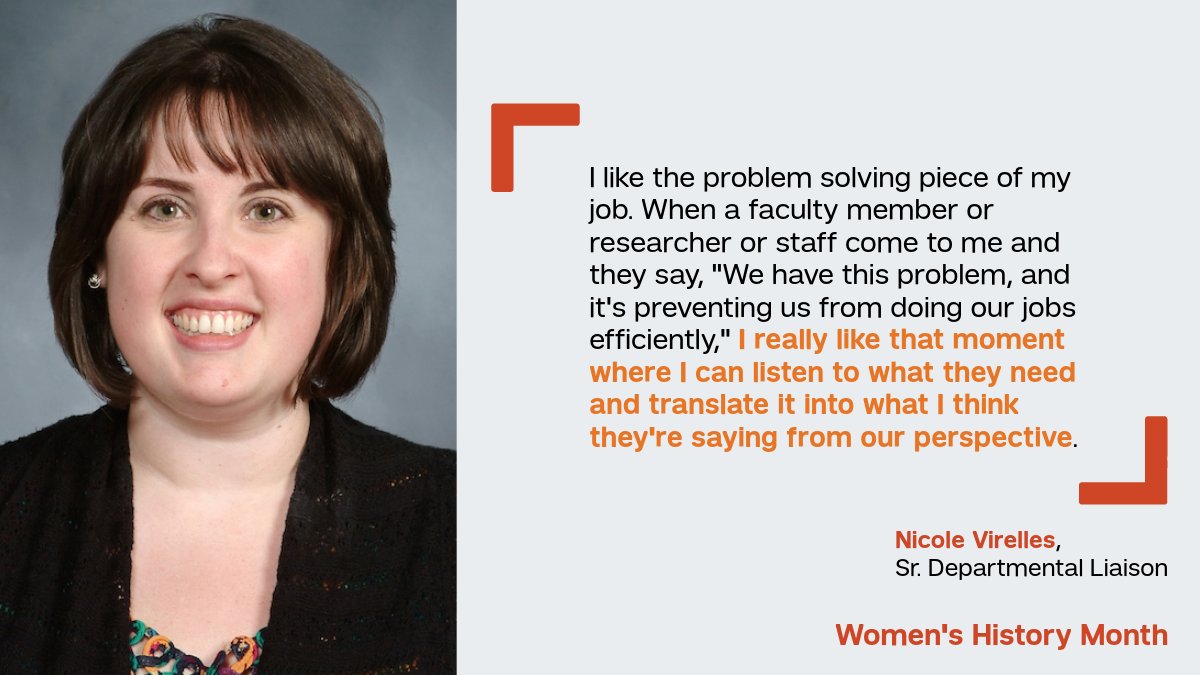 We're excited to launch our next profile for #WomensHistoryMonth: Nicole Virelles, Sr. Departmental Liaison. Read more about Nicole here: its.weill.cornell.edu/news/meet-nico…