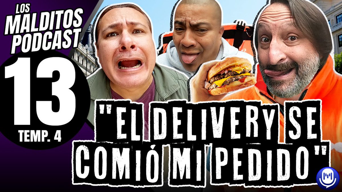 Esta semana hablaremos de anécdotas con deliverys 🛵🔥 Estreno Youtube - Lunes 7 PM: youtu.be/a8yC440xlTE?fe… 👈🏻 #LosMalditosPodcast