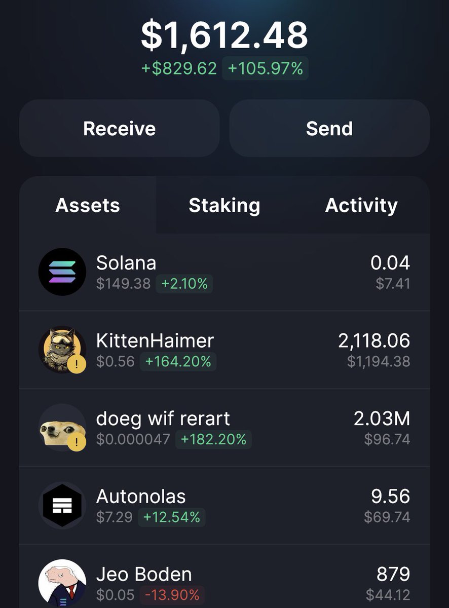 idreamcrypto's tweet photo. @blknoiz06 500$ to 50k. DO ITTTT https://t.co/Kyszjl1m7W