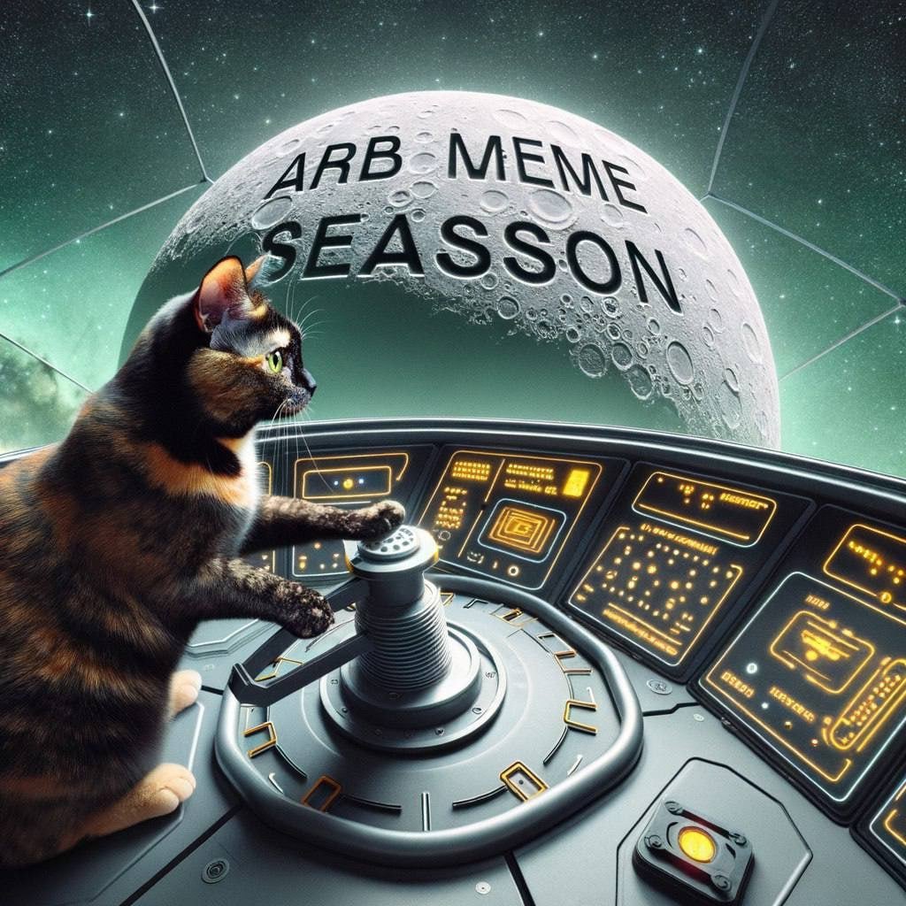 NOLA_Coin's tweet image. $NOLA will lead $ARB meme season. @offchainlabs @hkalodner @hkalodner @EricCryptoman @sgoldfed