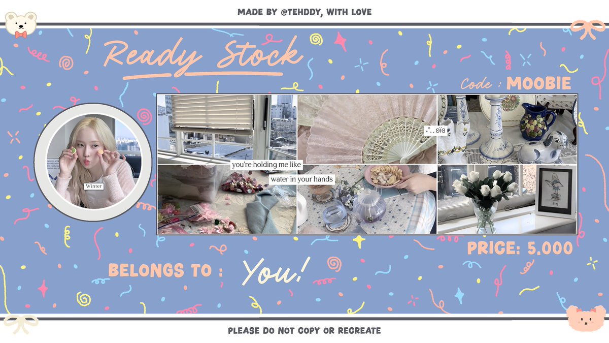 tehddy's tweet photo. any interaction will be appreciated! 🧸💌

halo! aku ada layout ready stock winter &amp; isa. price on pict, ava png only. bisa replace text (+1K) dan bisa qris 🩷🌷
#zonauang #zonaba https://t.co/o9gKaN4xTU