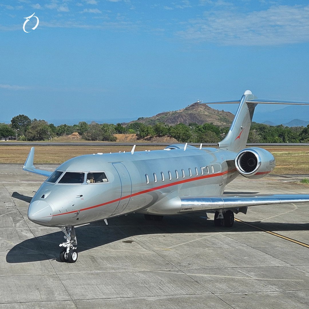 chiriquiaero's tweet image. Una mañana en @chiriquiaero con la aeronave #BombardierGlobal7500 ✈️ ¡Bienvenidos a Chiriquí! 🤩

#AeropuertosRegionales
#AeropuertoDeChiriquí
#AeropuertoDavid