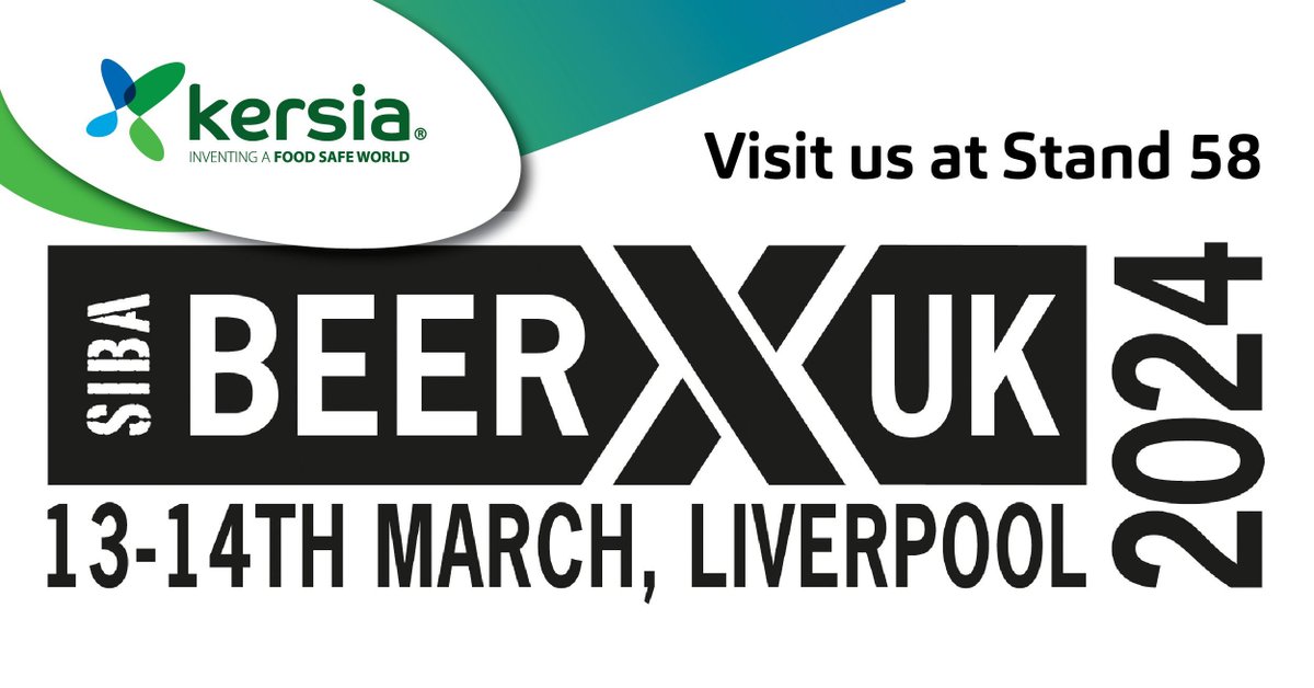 Come &amp; meet the Kersia UK Food &amp; Beverage Brewing Team at The Society of Independent Brewers  #BEERX event taking place in Liverpool this week on 13th &amp; 14th March. We will be at Stand 58 &amp; look forward to seeing everyone for a chat, catch up &amp; sharing of brewing knowledge. 
#CIP