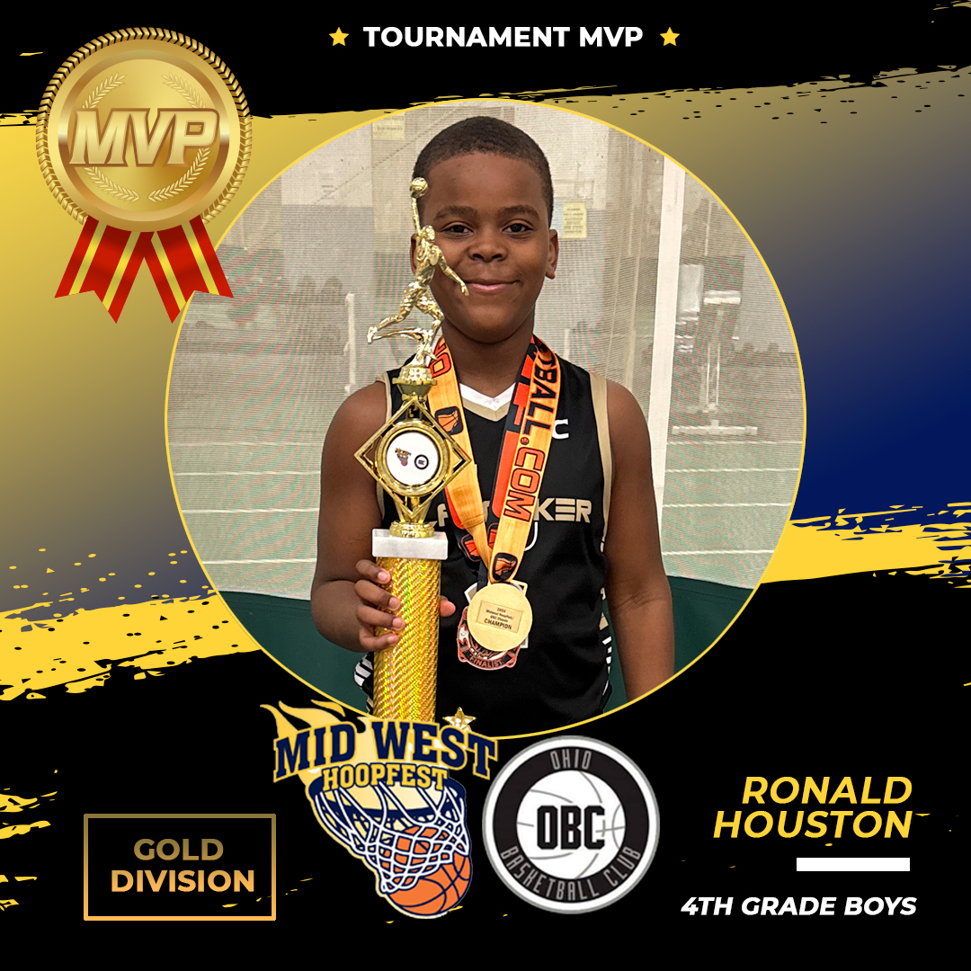 Midwest Hoopfest / OBC Classic 4th-grade boys gold division, MVP, Ronald Houston! #playermakerU