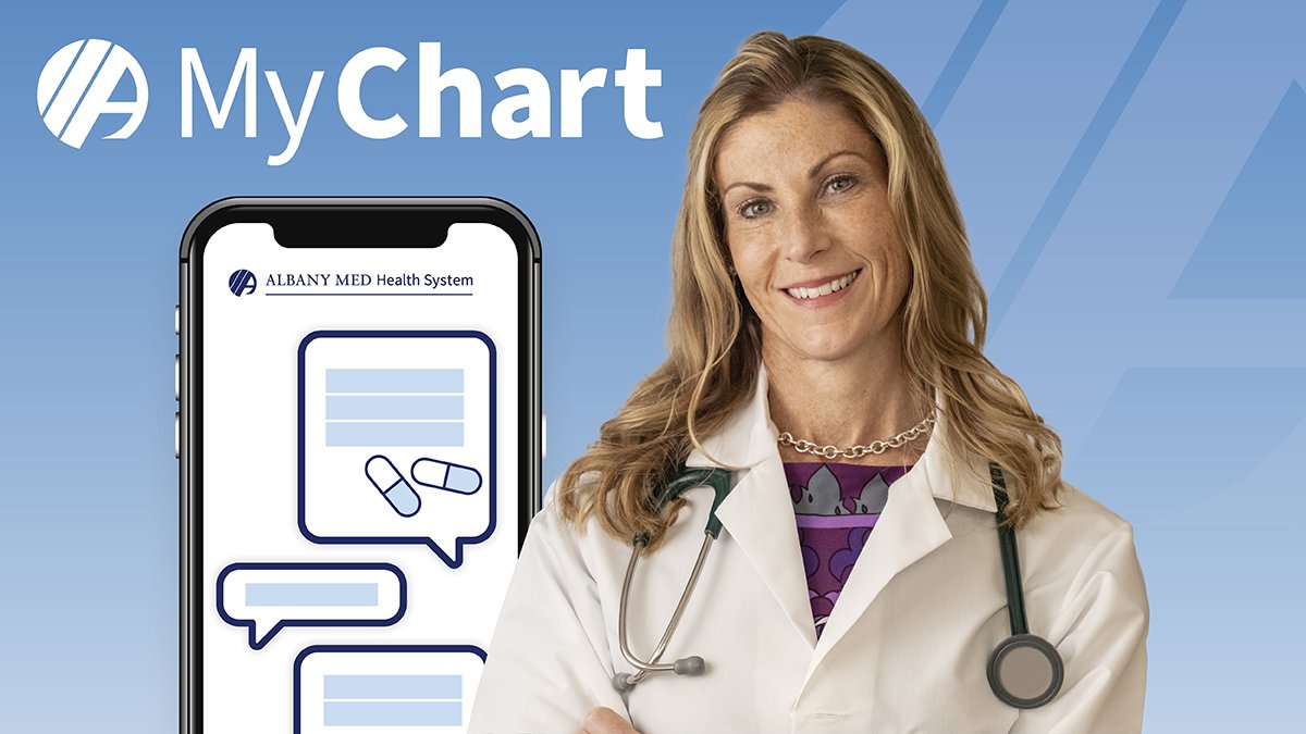 With the recently launched MyChart patient portal, Albany Medical Center patients can communicate with their providers more easily than ever before. Visit albanymed.org/mychart to learn more and register.