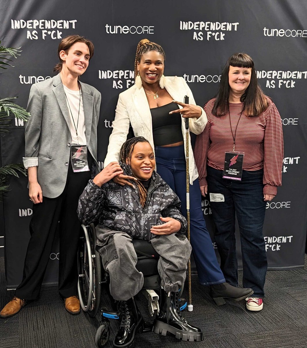 RAMPD showed out at the <a href="/TuneCore/">TuneCore</a> x <a href="/KeyChangeUS/">keychangeus</a> NYC closing party!

Pro Members Shelly Hartman, Sabeerah &amp; Medusa completed KeyChange's highly anticipated Talent Development program! Apply now for the next career-boosting cohort at: keychangeus.com/talent-develop…

#Disability #Music