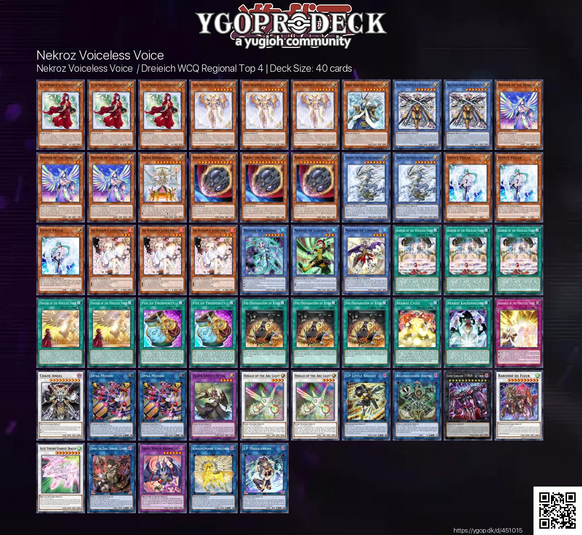 Nekroz Voiceless Voice / Dreieich WCQ Regional Top 4 https://t.co/LnY7Is9ObG #yugioh #yugiohtcg Nekroz Voiceless Voice / Dreieich WCQ Regional Top 4 https://t.co/LnY7Is9ObG #yugioh #yugiohtcg