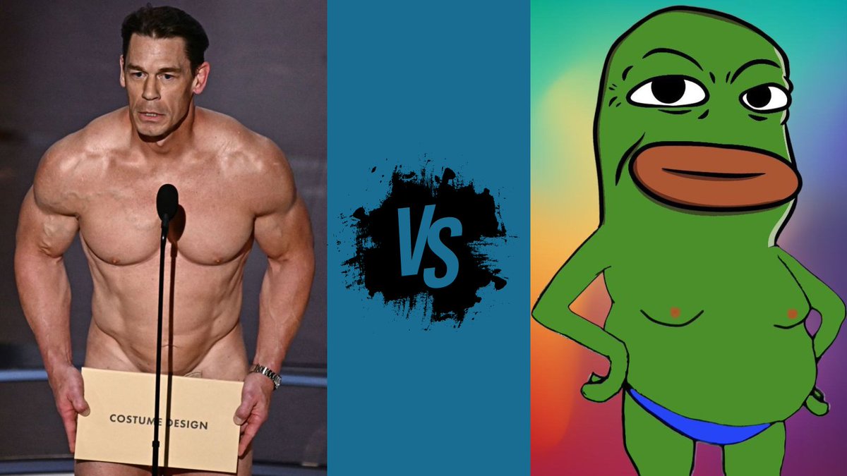 I am ready for Hollywood! John Cena has nothing on me!
#BOB 🐸🐸🚀
#Oscars #JohnCena #memecoin 
#Whoworeitbetter 
#PEPE @pepecoineth  still waiting on a frog off competition???