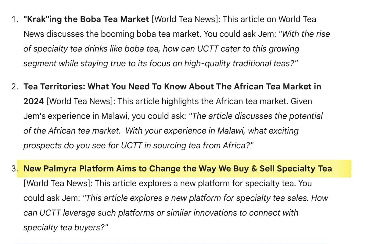 #PalmyraPlatform is trending in the top 3 on world tea news 

#Ergo #Cardano <a href="/zenGateGlobal/">zenGate Global</a>