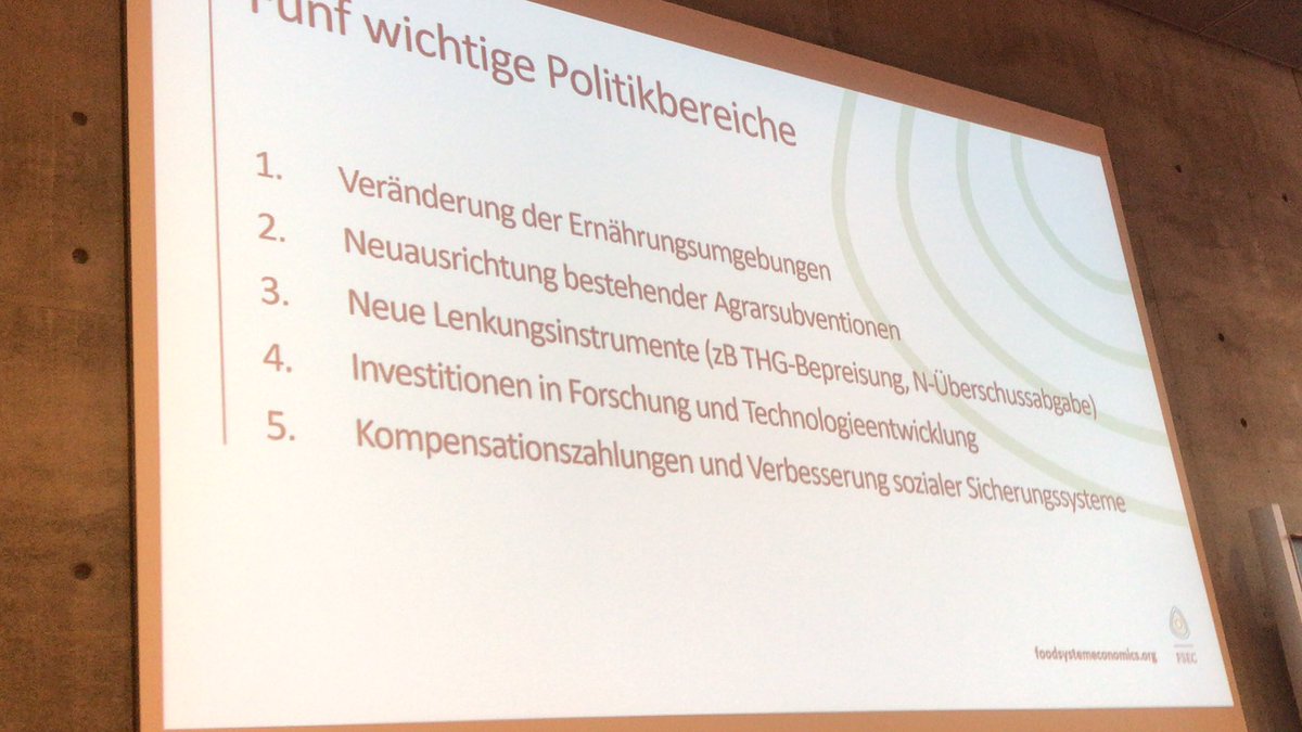 #agklima2024 Anpassung der Ernährung und drumrum erleichtert die Einhaltung der planetaren Grenzen