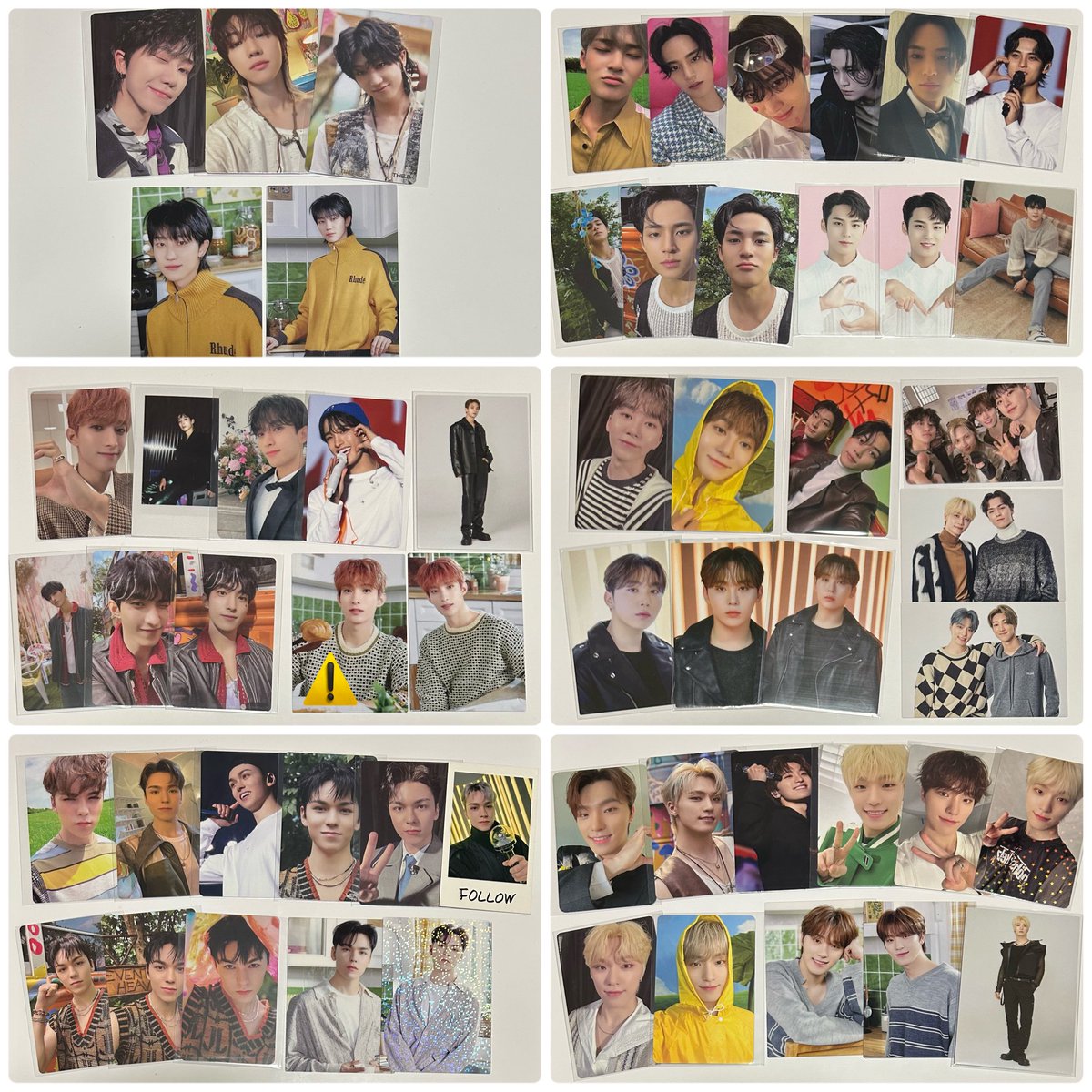 macaron171718's tweet photo. SEVENTEEN セブチ　トレカ　交換　ケレンHOME carat land heaven weverse dicon
譲）ミンハオ　ディエイト　ミンギュ　ドギョム　スングァン　バーノン　ディノ　ボカチ　ウォヌハニ

求）同異種　ジョンハン　ウォヌ>ミンギュ　スングァン>他メン
＆固ツイ

同日発送📮
お気軽にお声掛けください☺︎ https://t.co/Ke8NW9AhHz