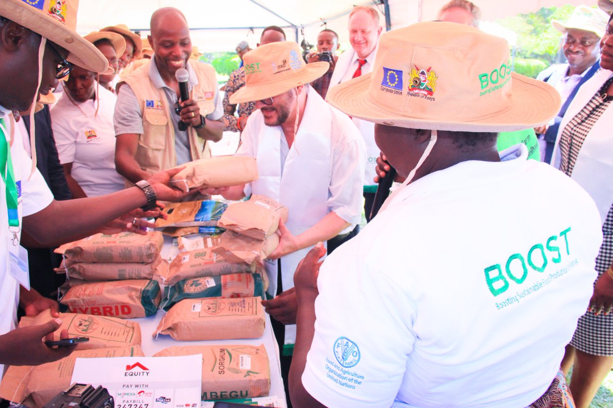EUinKenya's tweet photo. The five counties are: Homa Bay, Migori, Bungoma, Kisumu, and Kisii. Together, we aim to enhance household resilience to boost climate-smart and sustainable agricultural value chains.
#EUinKenya #GlobalGetaway #GenerationGreen https://t.co/8jKlOkq6J3