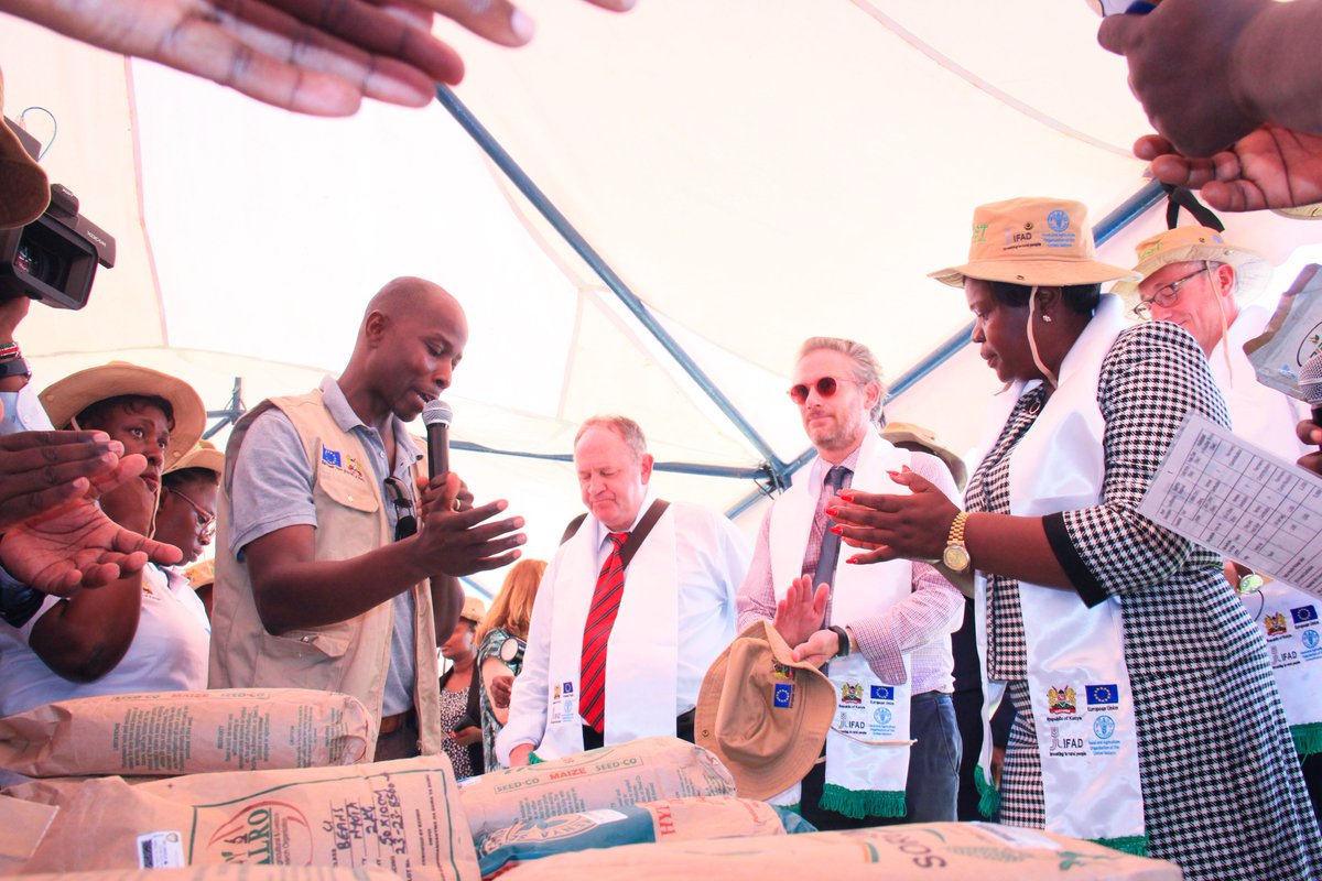 EUinKenya's tweet photo. The five counties are: Homa Bay, Migori, Bungoma, Kisumu, and Kisii. Together, we aim to enhance household resilience to boost climate-smart and sustainable agricultural value chains.
#EUinKenya #GlobalGetaway #GenerationGreen https://t.co/8jKlOkq6J3