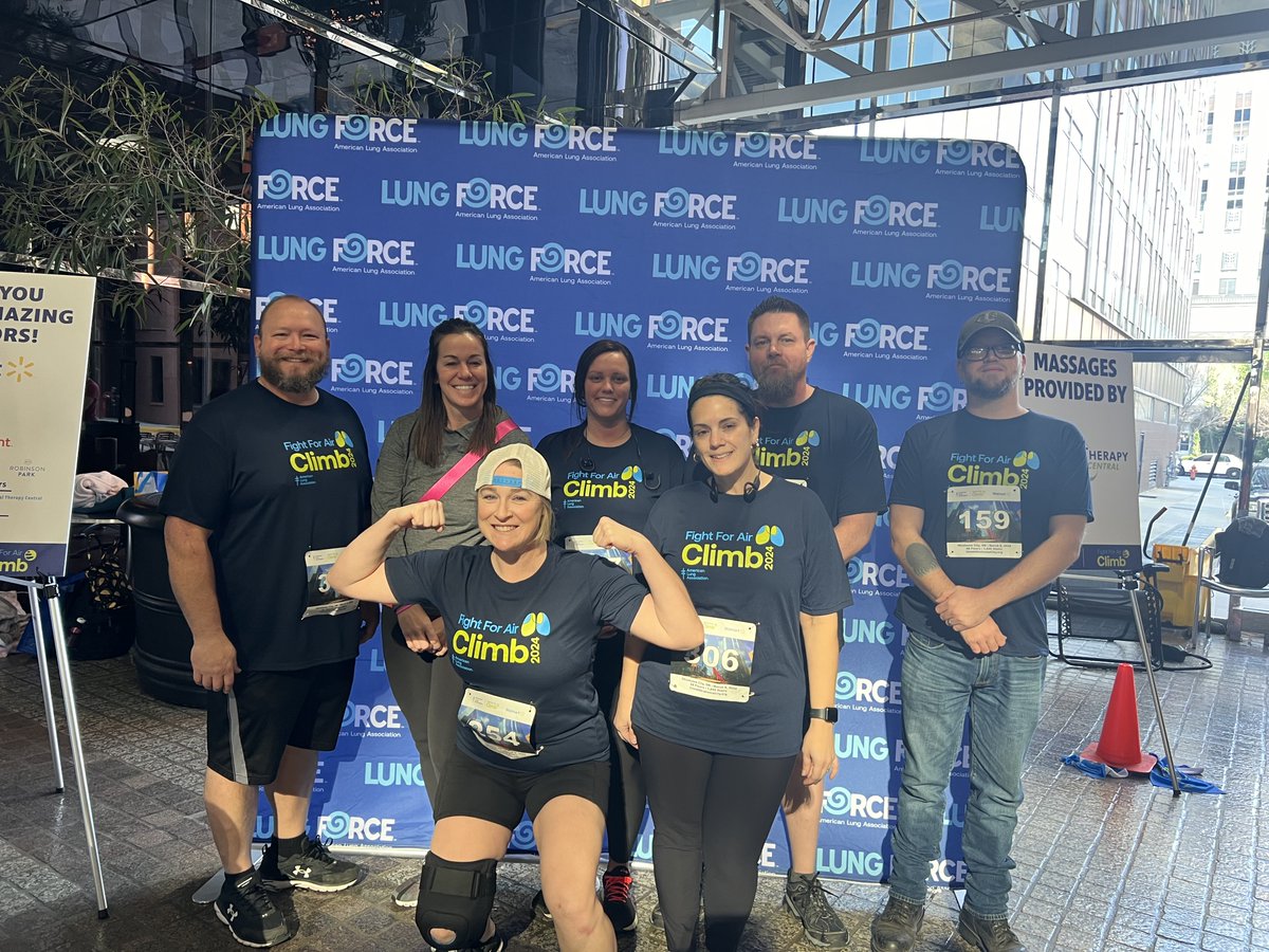 GamingCapitalG1's tweet photo. A few of our AWESOME GCGers were at the Fight for Air Climb this past Saturday raising awareness for the American Lung Association! 

This climb is no easy feat as it is up and down 19 flights, then up and down 15 more flights! You guys are true ROCKSTARS!

#GCGROCKS https://t.co/UjoJ8Gh3hG