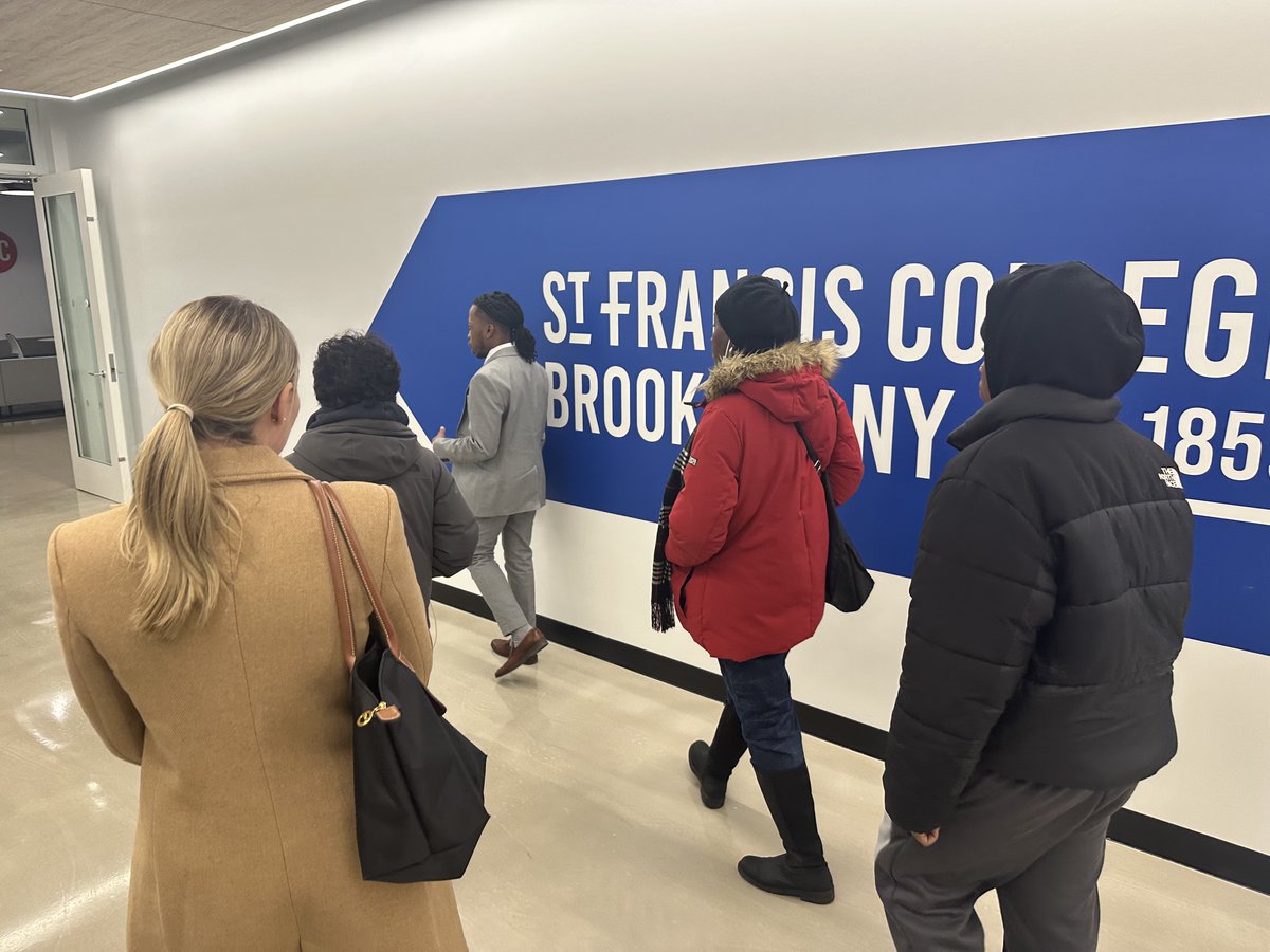 sspnewyork's tweet photo. As part of our continuous efforts to assist students in making informed choices about their future education, we recently organized a private tour of St. Francis College in Brooklyn for two SSP students. #CollegandCareerPrep https://t.co/uhqnNTiiGv