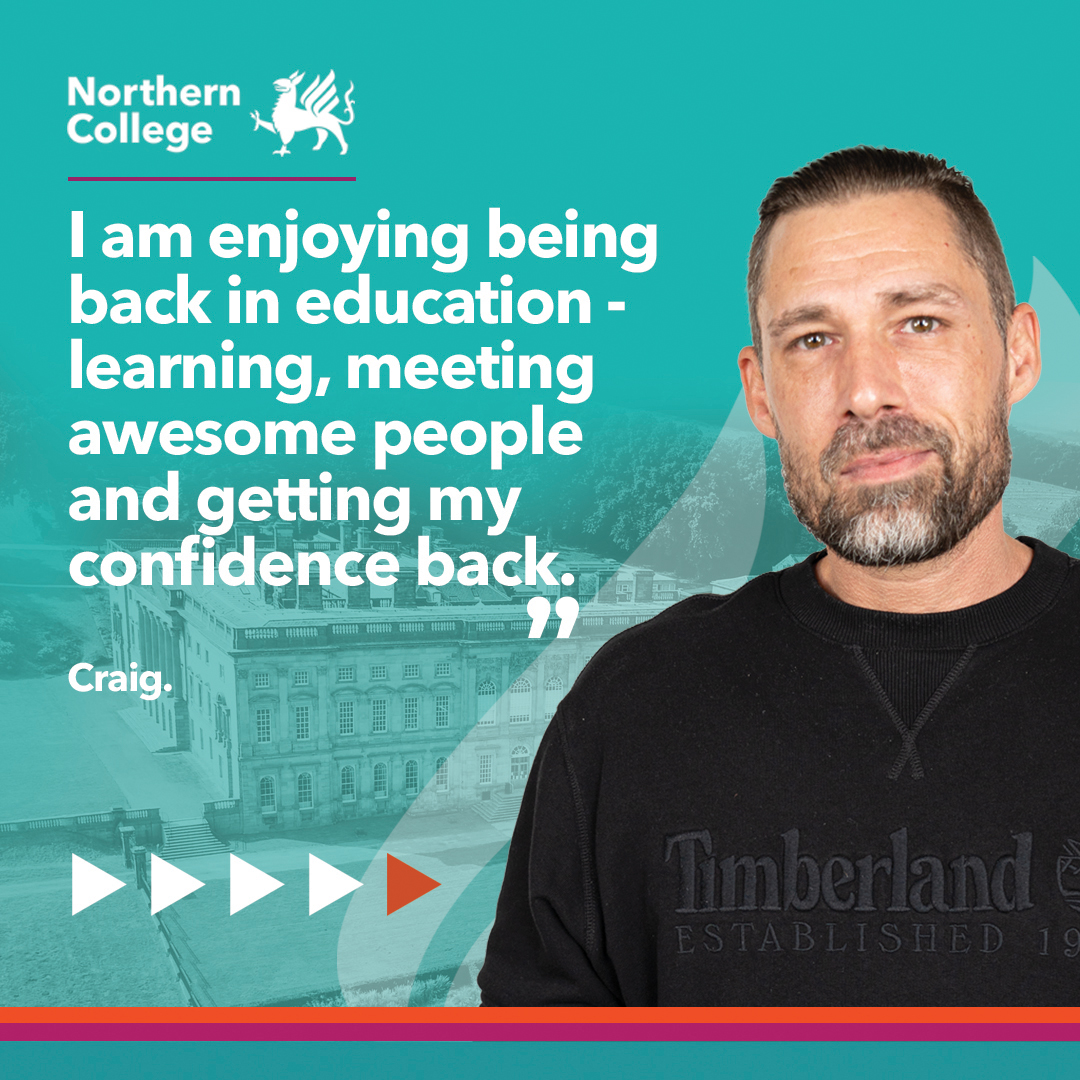 Across a range of interests, our Introduction courses are designed to help you take that step back into education and build your confidence. Visit the webpage below and apply now. northern.ac.uk/build-confiden…