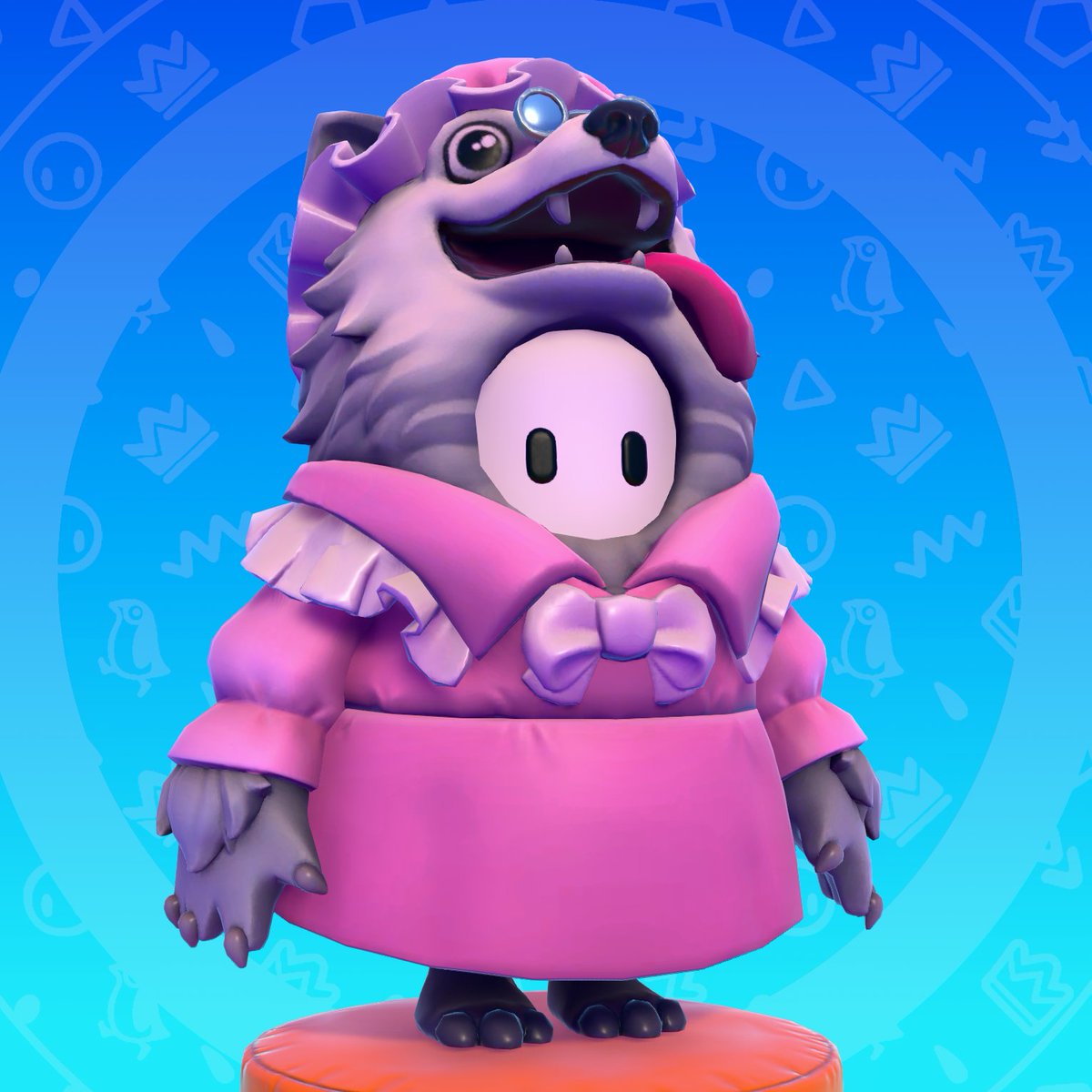 These big eyes are all the better to see the finish line with 👀 Granny Wise Wolf is instantly unlocked when you get the new Fame Pass!