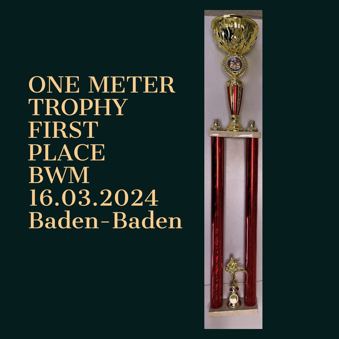 BWM 16.03.2024
One Meter Trophy 

wkuworld.com/calendar/