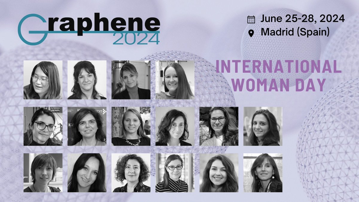 Graphene Conference (@grapheneconf) on Twitter photo Thrilled to witness the incredible lineup of women speakers at #Graphene2024 Conference on this International Women's Day! Their groundbreaking contributions in the field of #graphene and #2DM research are truly inspiring. #IWD2024 #WomenInScience @GBorinBarin <a href="/INSysLab/">Francesca Iacopi</a> Thrilled to witness the incredible lineup of women speakers at #Graphene2024 Conference on this International Women's Day! Their groundbreaking contributions in the field of #graphene and #2DM research are truly inspiring. #IWD2024 #WomenInScience @GBorinBarin <a href="/INSysLab/">Francesca Iacopi</a>