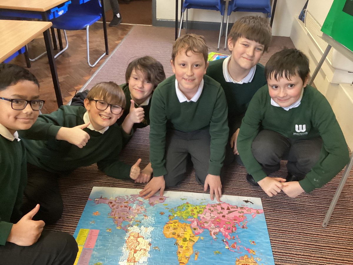 These boys were devastated to learn that pieces were missing, so searched high & low until this happened... Now the boys are so delighted to have finished this puzzle they asked if we could share this with everyone! Determination, teamwork, persistence in action! 💚 #teamwork