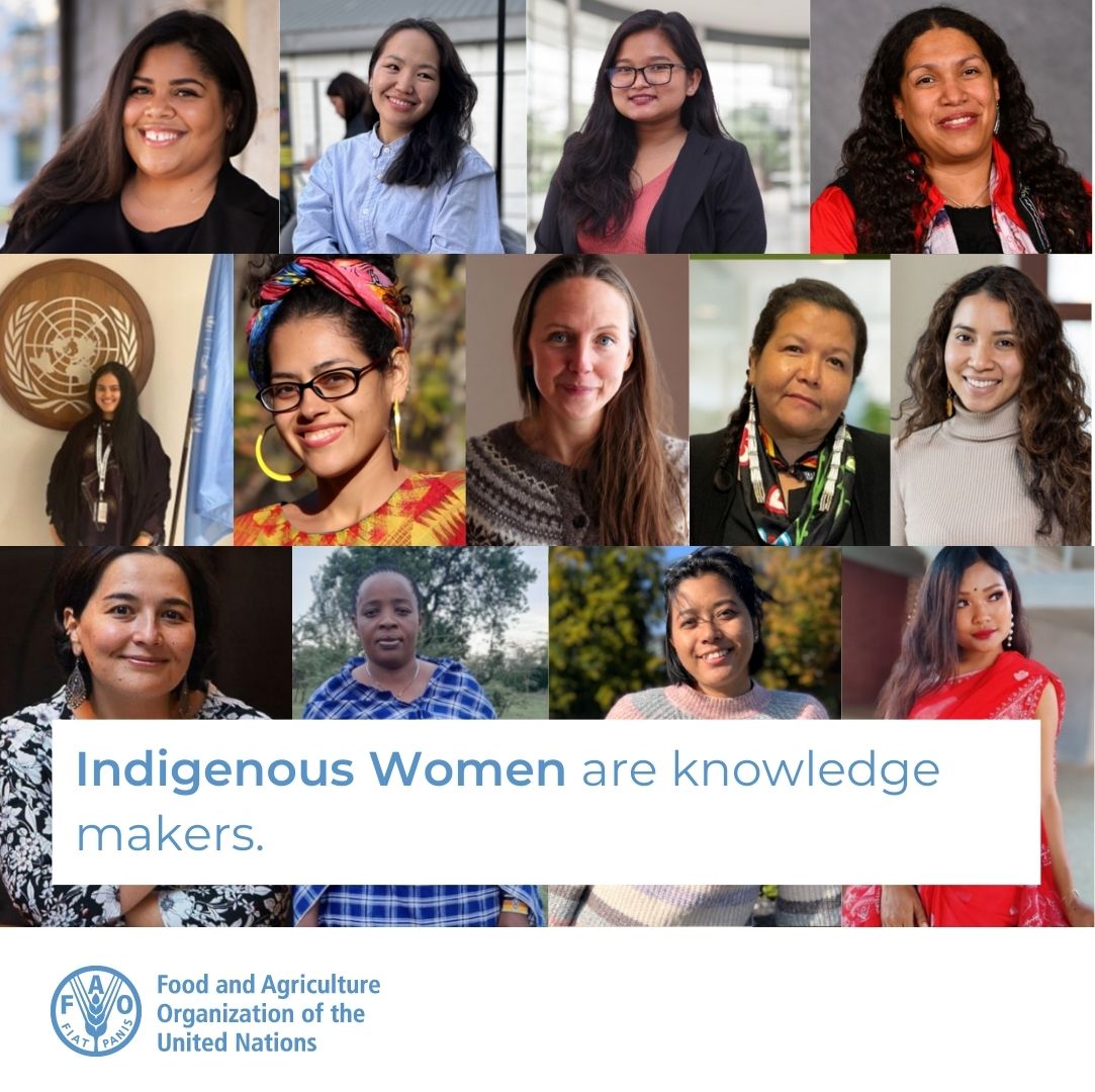 With @FAO support, an international Indigenous Women Research Cohort published a special edition journal through the @thompsonriversu Knowledge Makers Program, which will be launched today in #Kamloops 🇨🇦. 👉bit.ly/3TpkFiP #IWD2024 #WeAreIndigenous