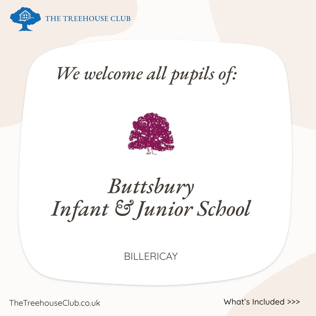 Club_Treehouse's tweet photo. Spaces available for our dedicated Out of School clubs!

- St Peters Primary in South Weald
- Sunnymede Infant &amp; Junior School in Billericay
- @ButtsburyJunior in Billericay - breakfast club also!

Contact us for details:

adventure@thetreehouseclub.co.uk
01277 402 018 https://t.co/D3V0W46lPT