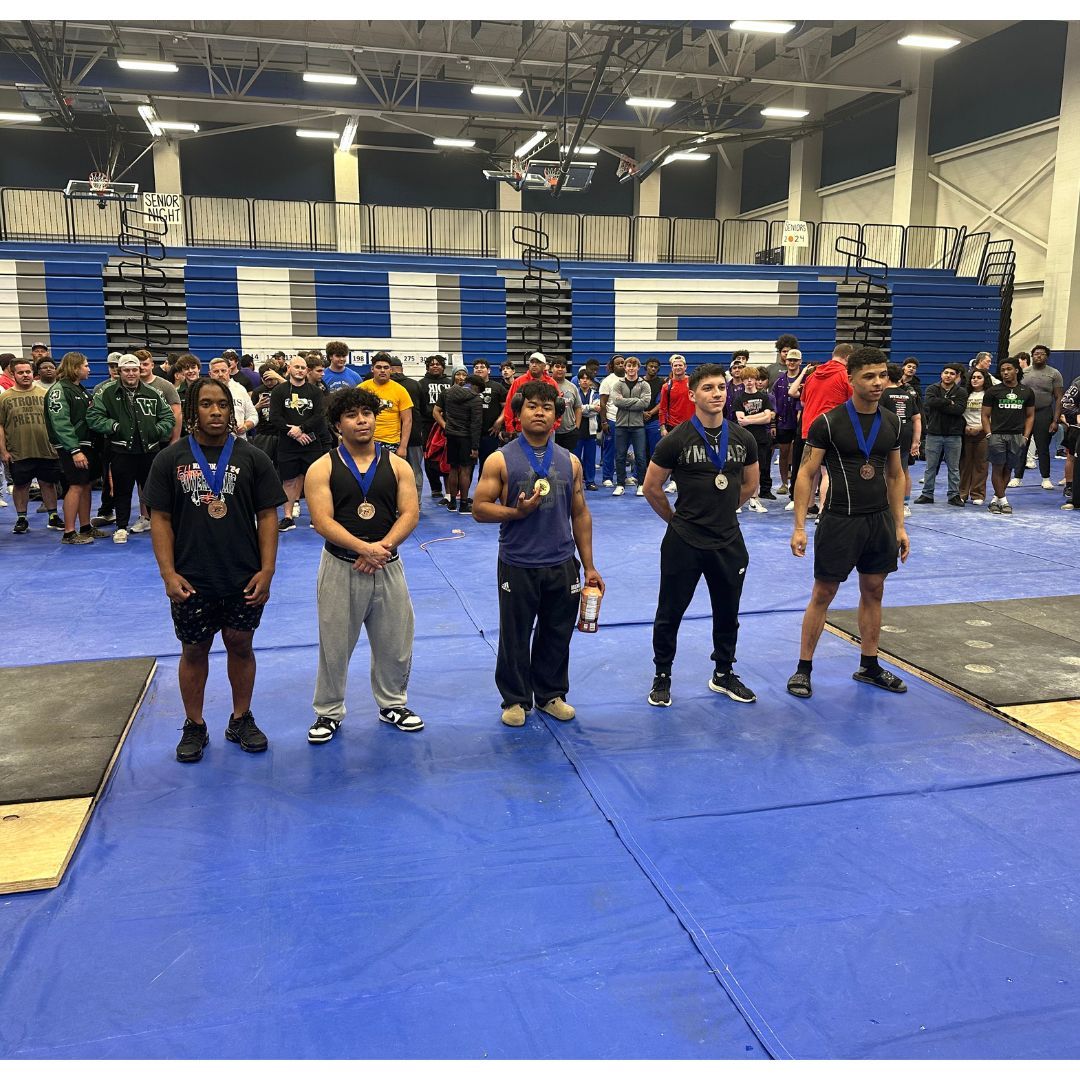 BrenhamISD's tweet photo. Our Brenham ISD athletes, Evo Beach, Miguel Rodriguez, John Rigsby, and Michael Gonzalez, participated in the THSPA Region 2 Powerlifting Meet this past weekend.
Michael Gonzalez and John Rigsby both qualified for state. Congratulations on an outstanding performance! https://t.co/HLqNOoKqLD