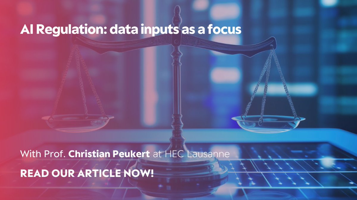 ➡️ The EU AI Act marks a historic milestone, focusing on responsible AI use. Explore Prof. @cpeukert's insights on prioritizing data inputs and liability for a transformative AI landscape💡🤖 👉 Learn more: bit.ly/48NbhKC #heclausanne #hecoutreach #AI #EUAIAct