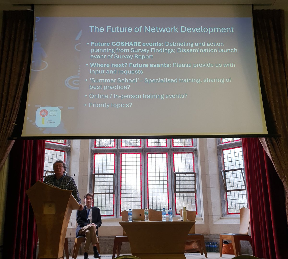 Megs__Reynolds's tweet photo. @ActiveConsent @PMacneela, Rhonda Burns and Liam taking us through initial findings from a cross-border survey on staff in HEIs https://t.co/B49byueirN