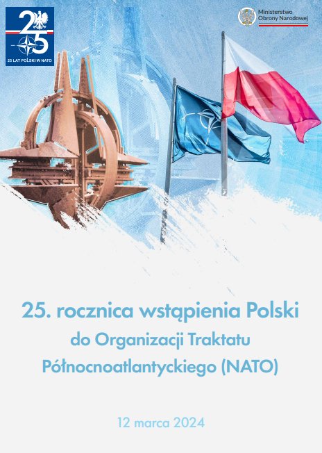 #PLNATO25 #WeAreNATO‼️

Przyjęcie Polski do NATO otworzyło nowy rozdział w historii naszego bezpieczeństwa. Członkostwo w Sojuszu to jeden z głównych filarów polskiej polityki obronnej. 

👉gov.pl/web/obrona-nar…