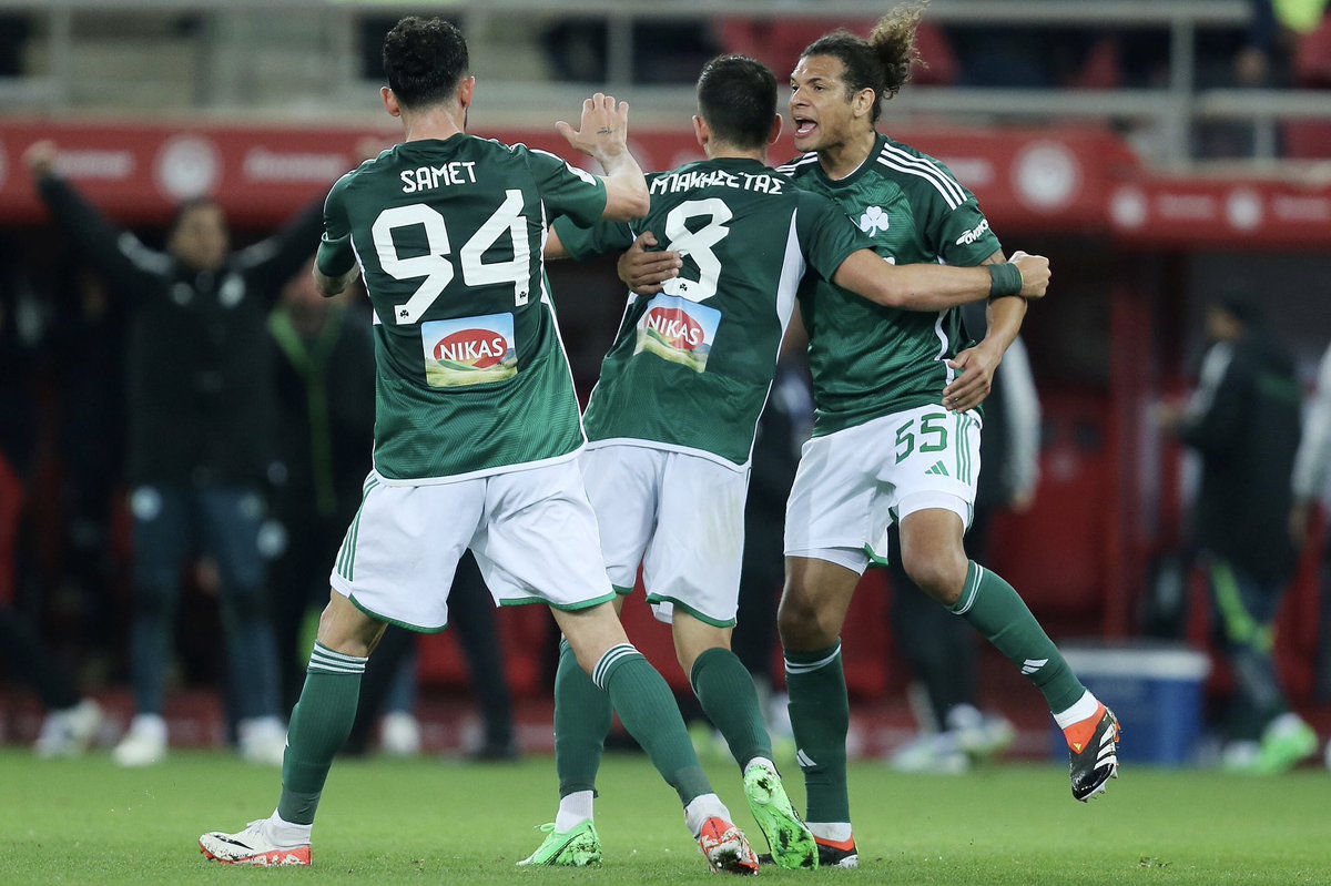Amazing win last night, bravo guys. PAME PANATHINAIKOS 🍀