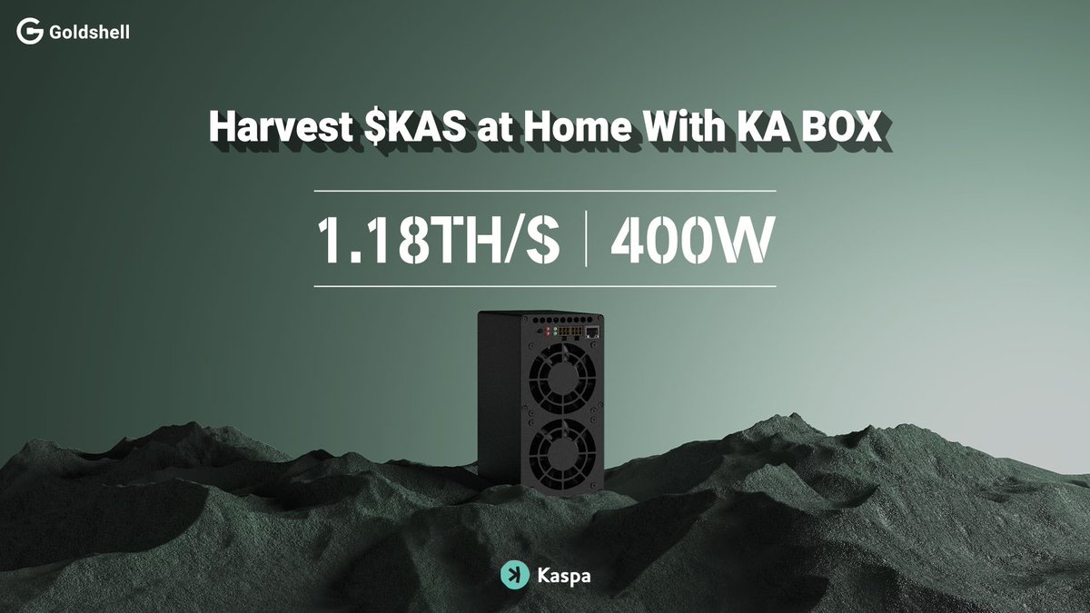 Charlie Lin (@charlielinhk) on Twitter photo Welcome Gold-“she”-ll to the Kaspa family! <a href="/goldshellminer/">goldshellminer/</a> I am wondering why you didn’t name her KS Box. But creative!
🚀🚀🚀🤑🤑🤑🎉🎉🎉
<a href="/KaspaCurrency/">Kaspa 404 DYOR (commentary)</a> #Bitcoin #CryptoMining #miningcrypto #Ethererum Welcome Gold-“she”-ll to the Kaspa family! <a href="/goldshellminer/">goldshellminer/</a> I am wondering why you didn’t name her KS Box. But creative!
🚀🚀🚀🤑🤑🤑🎉🎉🎉
<a href="/KaspaCurrency/">Kaspa 404 DYOR (commentary)</a> #Bitcoin #CryptoMining #miningcrypto #Ethererum