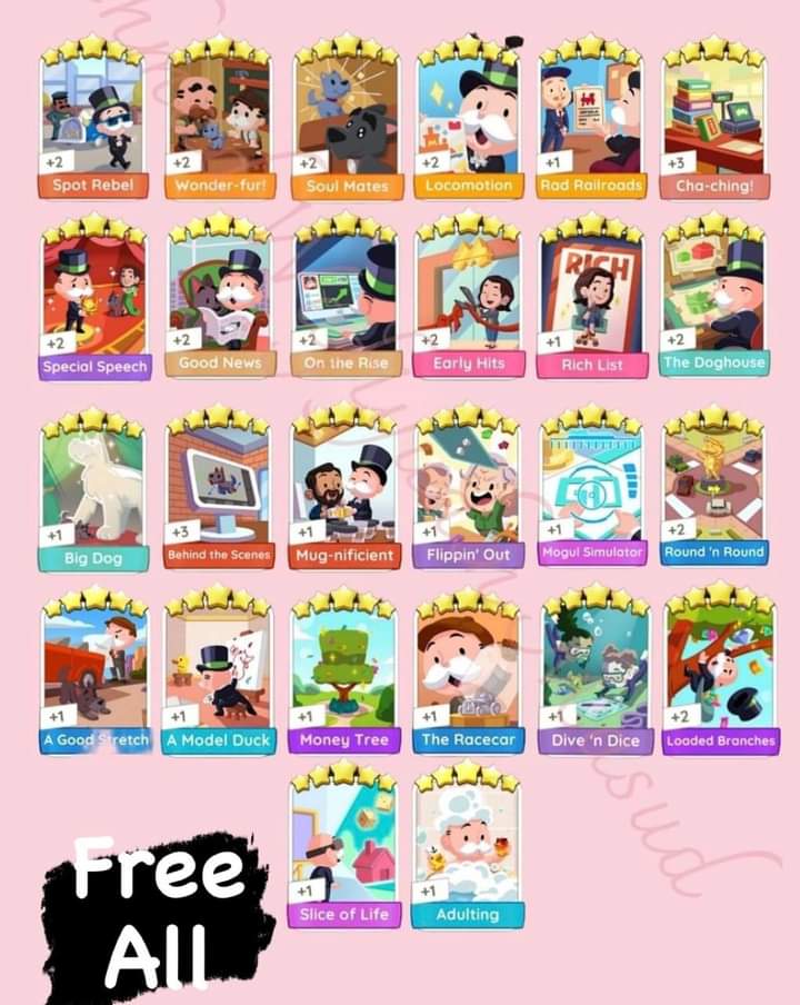 matchmasterusa's tweet photo. Free dice links Monopoly GO: How to get Monopoly Go unlimited dice and using them effectively.
Monopoly GO Free Dice 🔴✅
Click on 👉 https://t.co/1ZdHoI8KoA
#MonopolyGo #رمضان_معانا #MonopolyGoSell #MonopolyGoTrade #monoploy #مبارك_عليكم_الشهر #Monopoly #MondayMorning https://t.co/eeJXIQd2K4