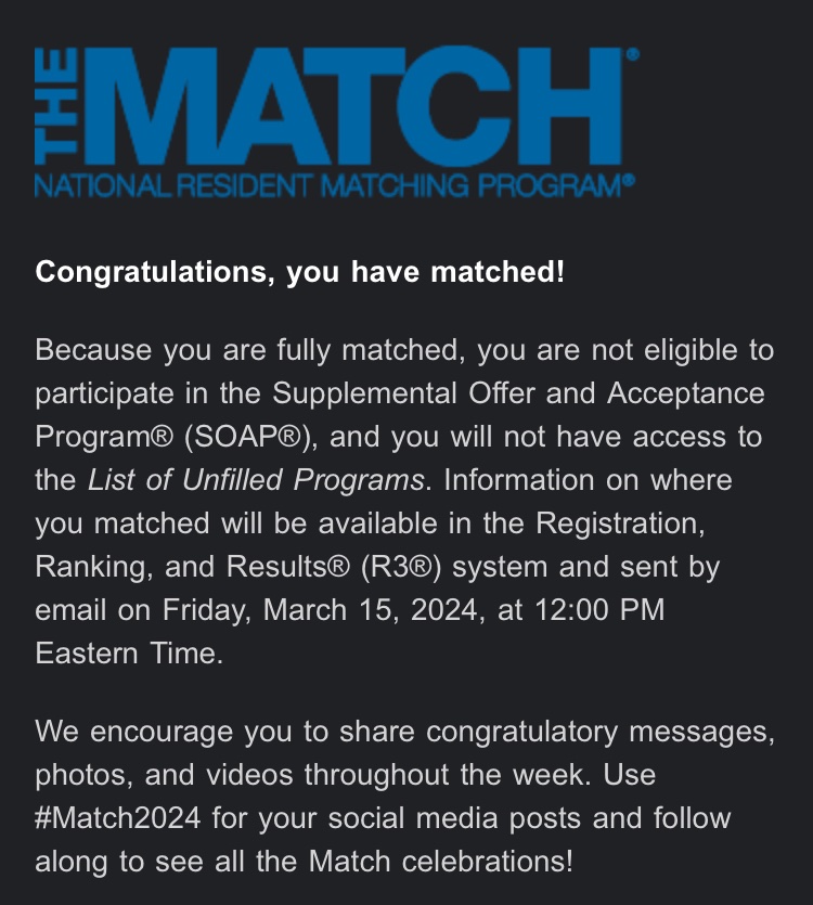 jonttrout's tweet photo. So excited to become a neurologist! #Match2024 https://t.co/917J6fVvhN
