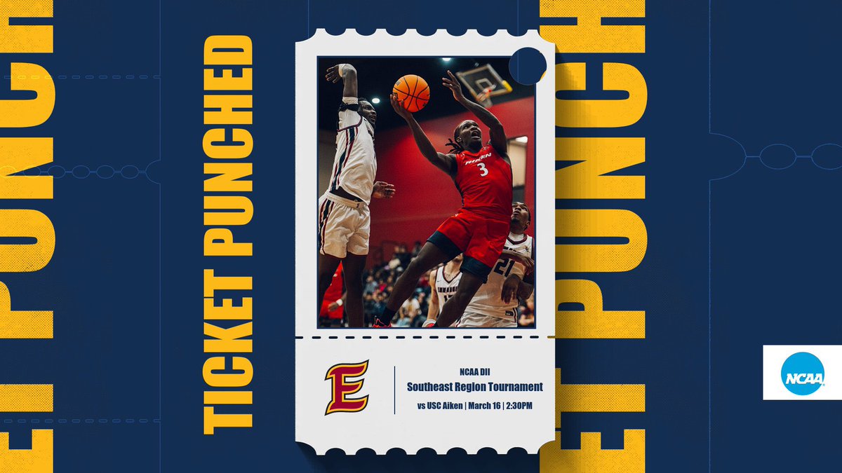 🎟️ TICKET PUNCHED 🎟️

For the second straight season, we are going dancing! We will take on USC Aiken on Saturday in Round 1! 

#GoLions🦁🏀