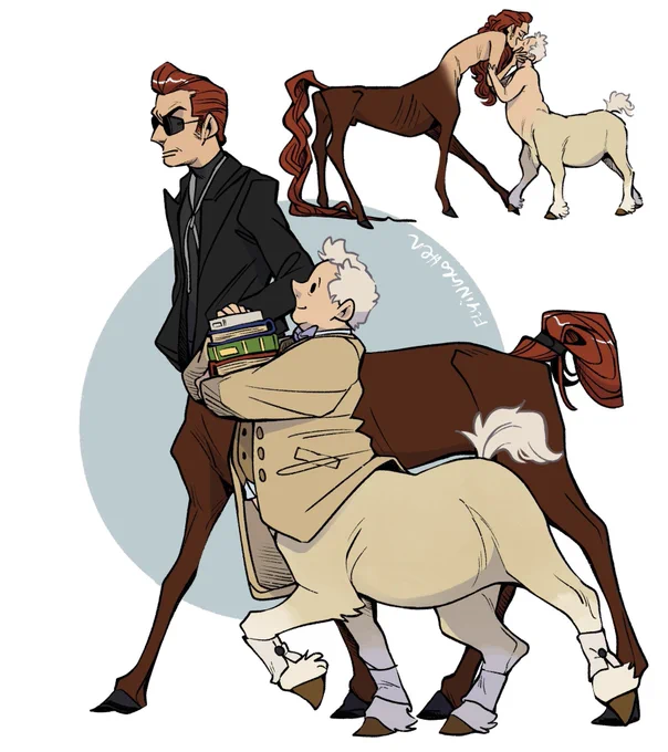 The last centaurs #GoodOmens 