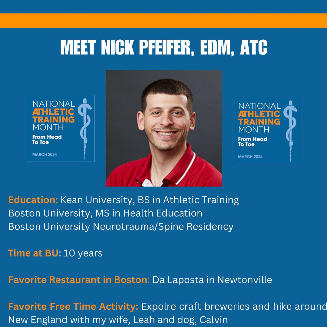 Meet Nick Pfeifer! Nick coordinates care for the men’s soccer team. He is also our Fellowship Director. He is one in a million. We are so lucky to have him as a part of our staff!