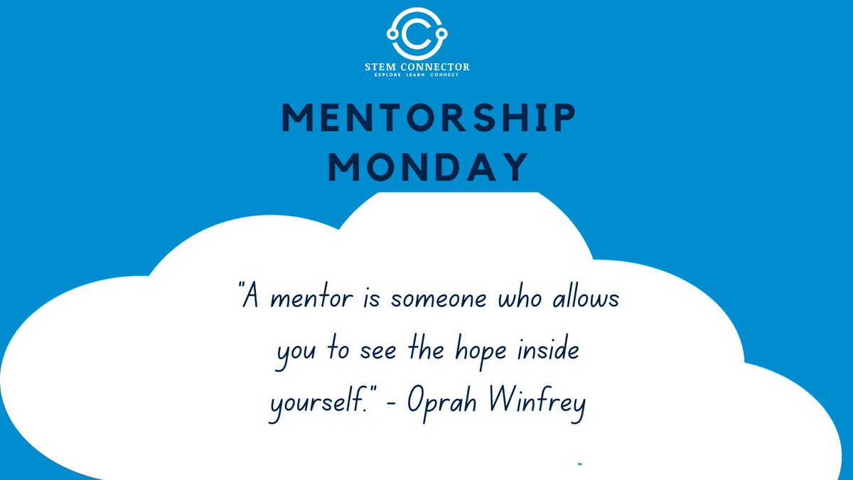 'A mentor is someone who allows you to see the hope inside yourself.' - Oprah Winfrey   #mentorshipmonday