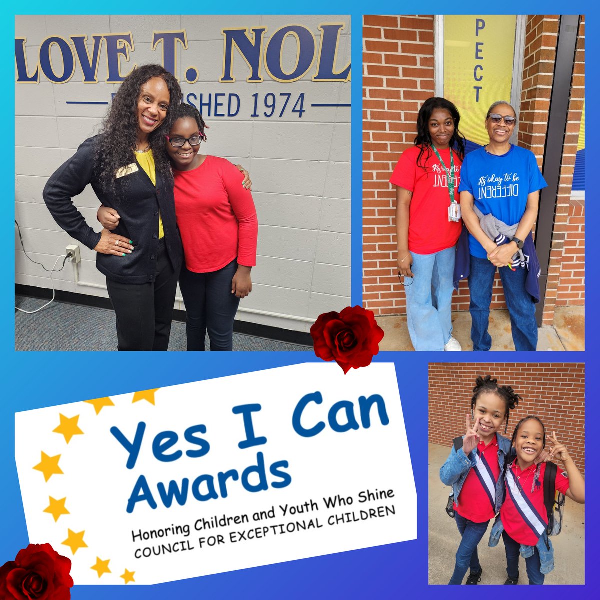 Congratulations Abrianna Slaton for being the YES I CAN recipient for @WeAreNolanOwls. Nolan wore her favorite colors red and blue. Thank you Ms.Dove for showing Abrianna love on Friday.@KimberlyRDove @DrEarleanaSmith @macksmith00 @EDUK8M @aspivey353  #ECW2024 #SECSTRONG