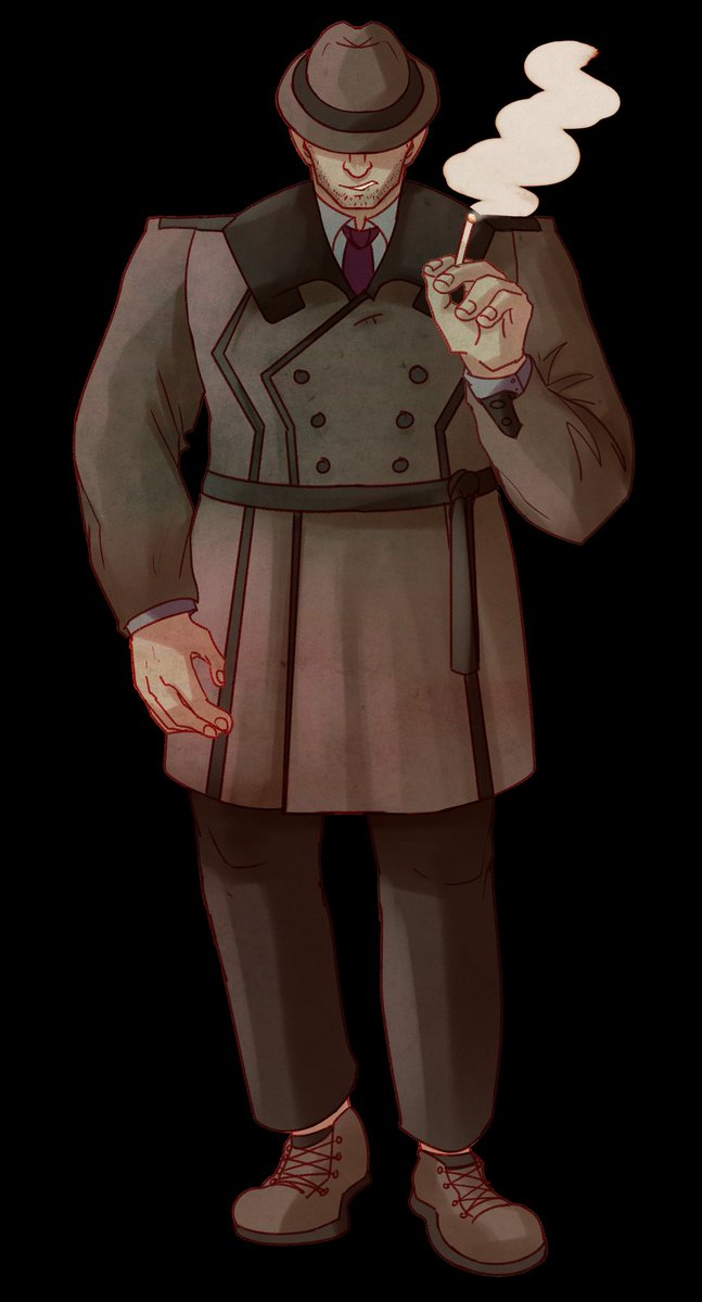 🕵🏾‍♂️ROLE ANNOUNCEMENT🕵🏾‍♂️ I'm so psyched to tell you--I am the ever-silent Detective Joe in the update of the @YuriGameJam visual novel #ImpulsiveDecision! edgessystem.itch.io/impulsive-deci…
