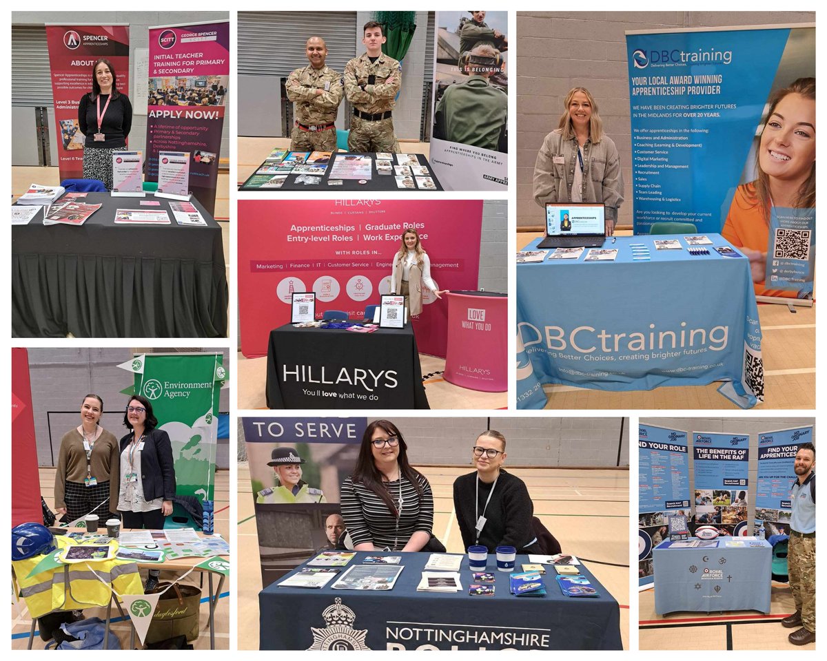 Our Careers Fair on Friday was buzzing - a great opportunity for our students to network with top employers across various industries! #careers #students #careersfair