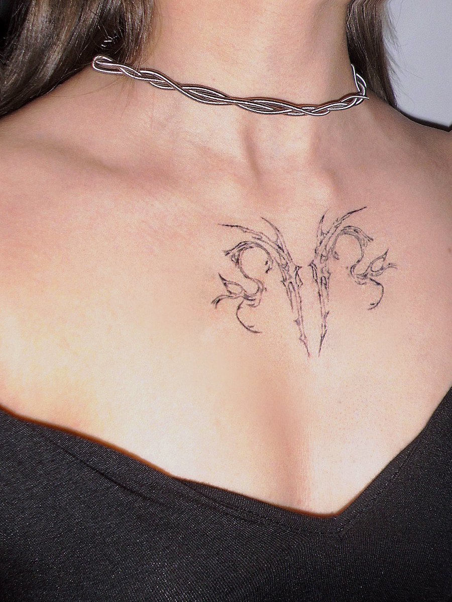 老公做的chocker和我的纹身好适配🫶