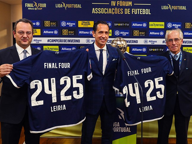 A final four da Taça da Liga em 2025 não será no estrangeiro e mantém-se em Leiria.