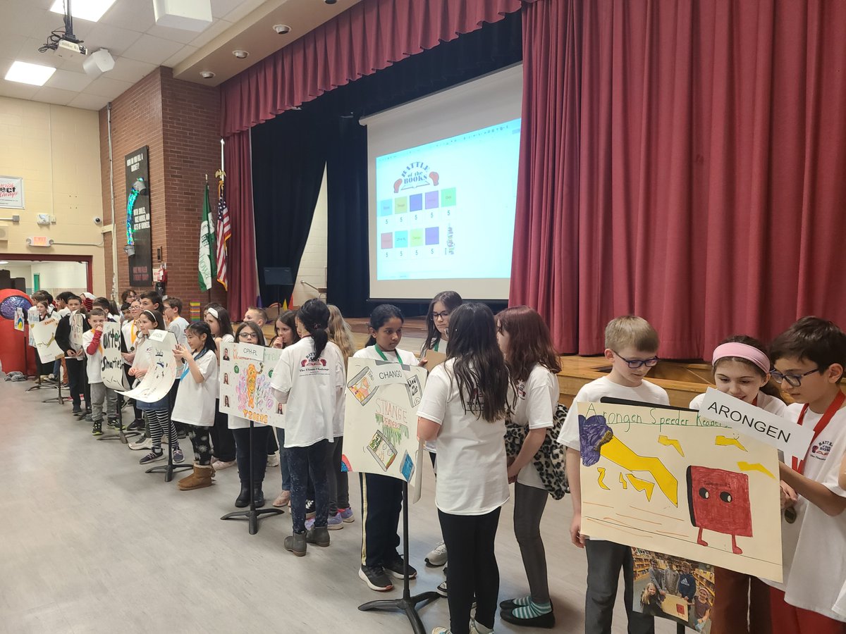 Students from across the community participated in the Battle of the Books which is sponsored by the Shen Librarians and the Friends of the Library. The Golden Emerald Tigers from the CP-HPL reigned victorious!