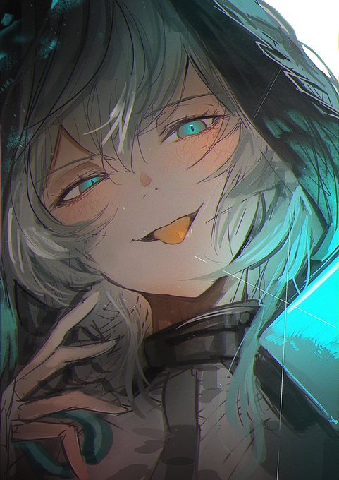 #アークナイツ版深夜の真剣お絵かき60分一本勝負ホルハイヤ(+15min) 