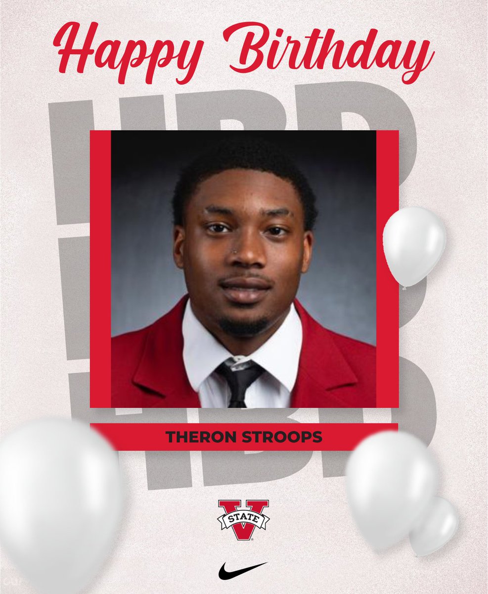 Join Us in Celebrating Theron Stroops’s Birthday today! Make sure to wish him a Happy Birthday! #BlazerBirthday